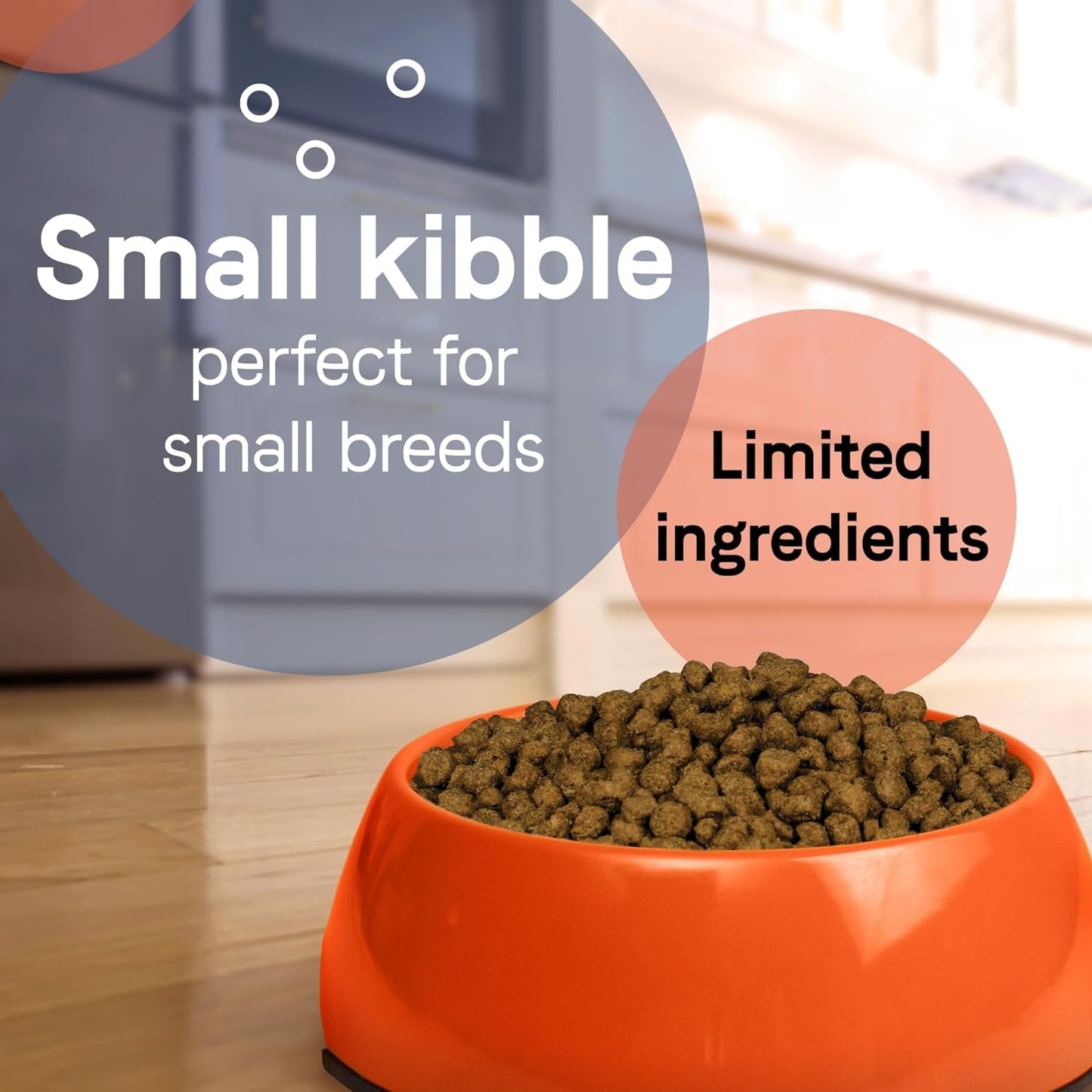Pure Petite Freeze-Dried Raw Coated Dog Food Recipe with Real Salmon, 4 lbs