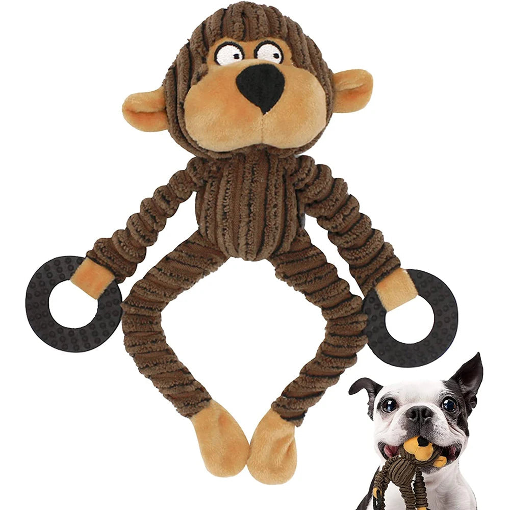 Plush Squeaky Puppy Chew Toys