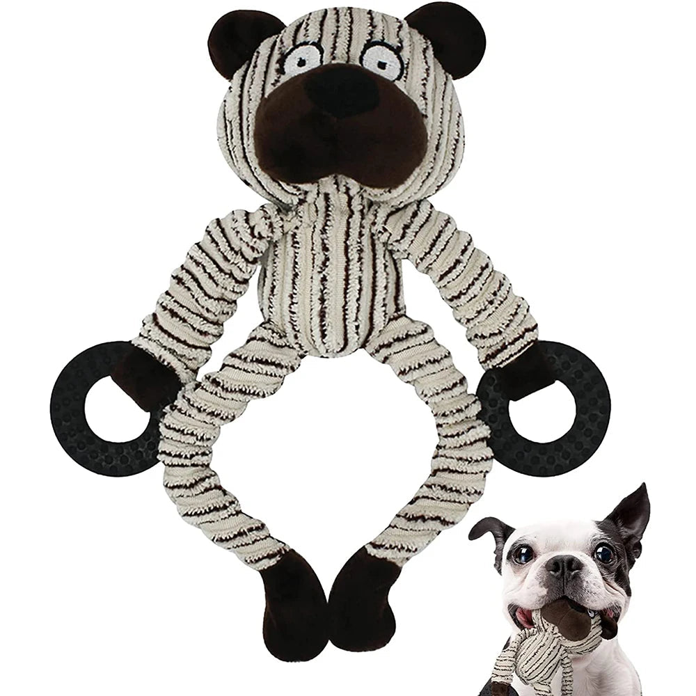 Plush Squeaky Puppy Chew Toys