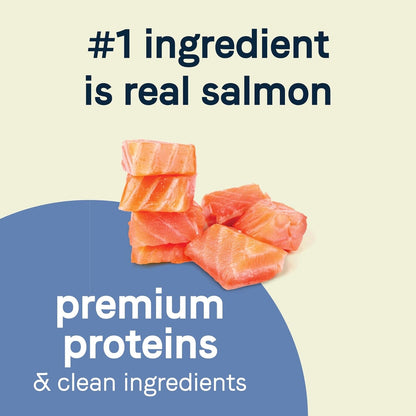 Pure Petite Freeze-Dried Raw Coated Dog Food Recipe with Real Salmon, 4 lbs