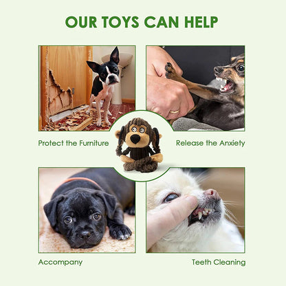 Plush Squeaky Puppy Chew Toys