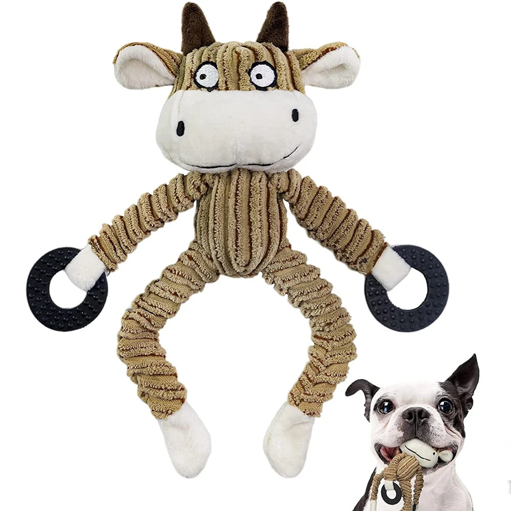 Plush Squeaky Puppy Chew Toys