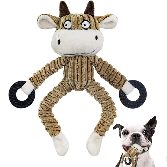 Plush Squeaky Puppy Chew Toys